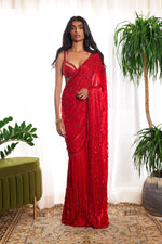 BISOU PRE-DRAPED SAREE SET