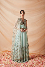 IDA ANTIQUE GOLD BEADWORK LEHENGA