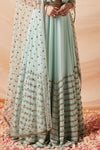 IDA ANTIQUE GOLD BEADWORK LEHENGA