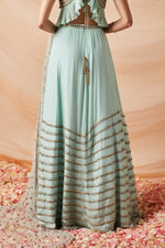 IDA ANTIQUE GOLD BEADWORK LEHENGA